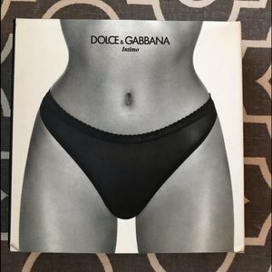 Dolce & Gabbana INTIMO black String